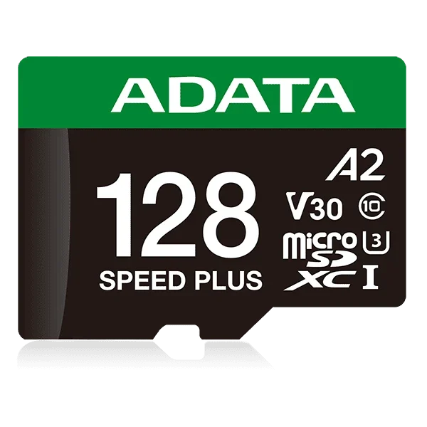 Micro SDXC 128GB A-Data Class 10 + adapter 180/160 MB/s UD128GUI3V30A2SP-RA1